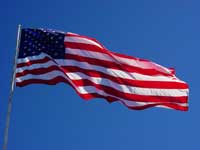Latus Motors Harley-Davidson American Flag Raising - Gladstone, Oregon with KUPL 98.7 in the Boomtruck Man-Basket provided by Santana Crane
