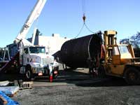 Hanson 120 Jacket Lift Project - Boomtruck by Santana Crane