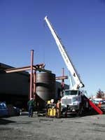 Hanson 120 Jacket Lift Project - Boomtruck by Santana Crane