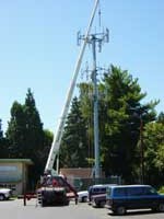 Cell Towers - Boomtruck by Santana Crane