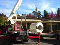 Setting an MRI Machine at Salem Hospital - Salem, Oregon by Santana Crane