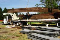 Setting Trusses by Santana Crane