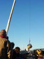Pumpkin Drop on Hearse - Chinook Winds Casino - Lincoln City, Oregon by Santana Crane